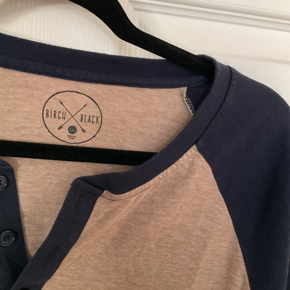 3/4 Sleeve Henley Tee Shirt Lot (2) XXL - Picture 7 of 7